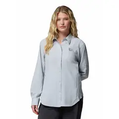 COLUMBIA - Blusa Manga Larga Mujer Tamiami II Gris