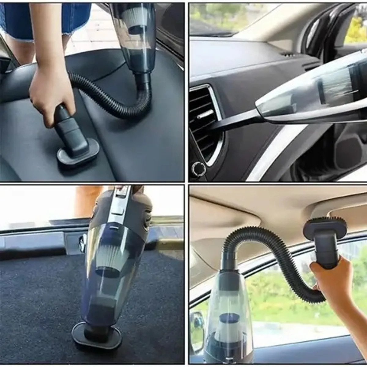 MOVI - Aspiradora de mano  silenciosa Inalámbrica Auto, casa, oficina