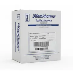 DIFEM PHARMA - Toallas Jabonosas Baño en Seco Higienix Caja 24 Sobres