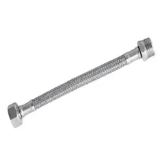 INOXCROM - Flexible Agua Media Hi-he Acero Inoxidable 50cm