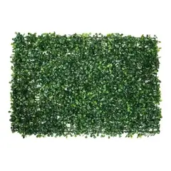 GENERICO - 12 Mallas Trébol Artificial 60x40 Decora Pared, Piso, Jardín Verde