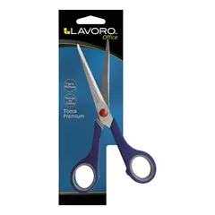 LAVORO - TIJERAS PREMIUM MANGO DE GOMA MULTIUSO