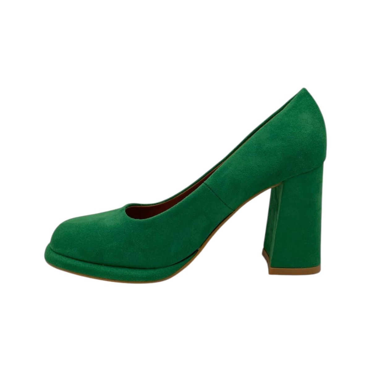 HERIEL - Zapato Verde Taco Mujer