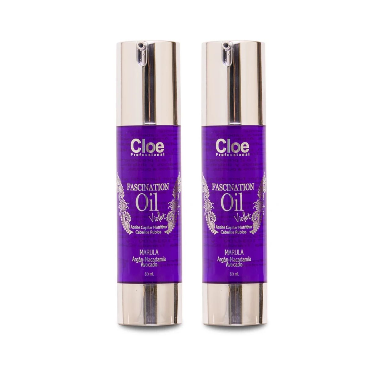 CLOE - Set x 2 Serum Capilar Fascination Oil Aceite Capilar Violet Cloe