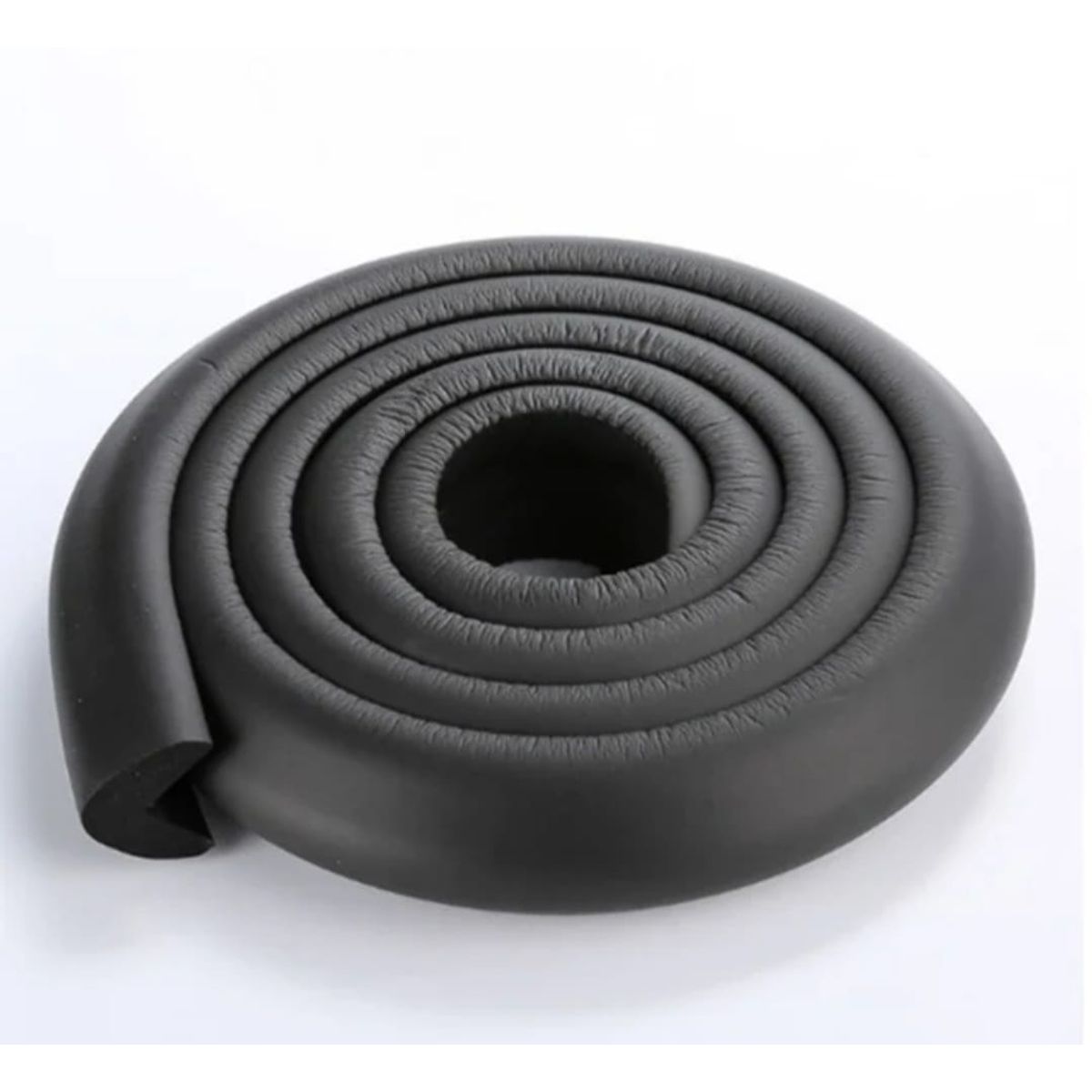 GENERICO - Protección Anti Golpes Goma Para Bordes De Mesas Y Muebles NEGRO