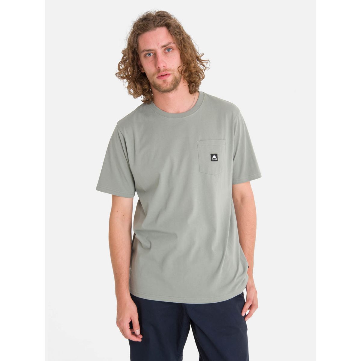 BURTON - Polera mc Hombre Colfax tee Verde BURTON