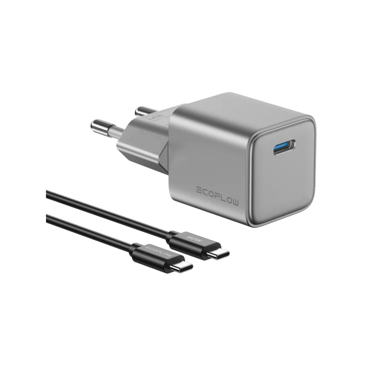 ECOFLOW - Cargador Rápido 20W con Cable EcoFlow