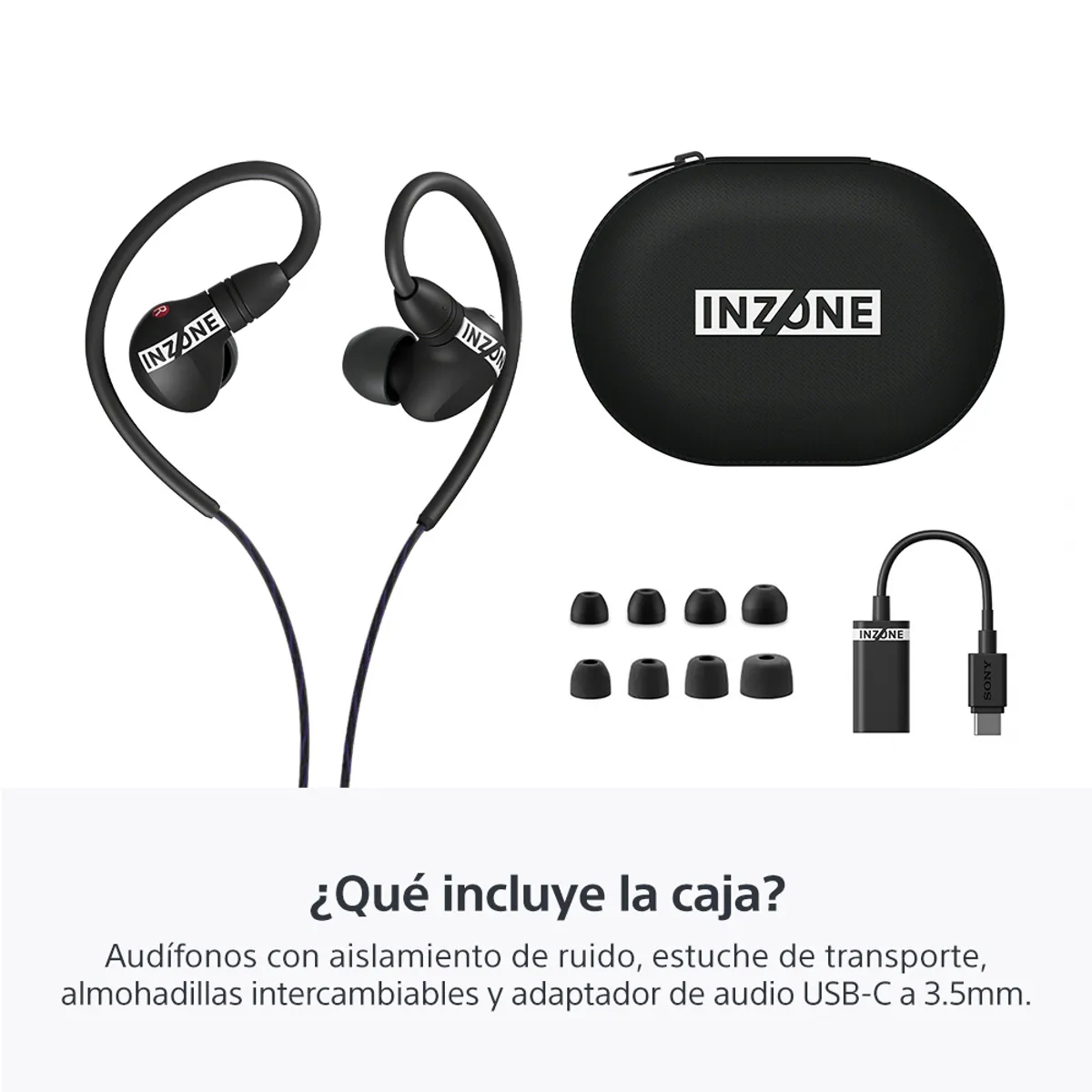 SONY - Audífonos internos para juegos INZONE E9 Negro Sony