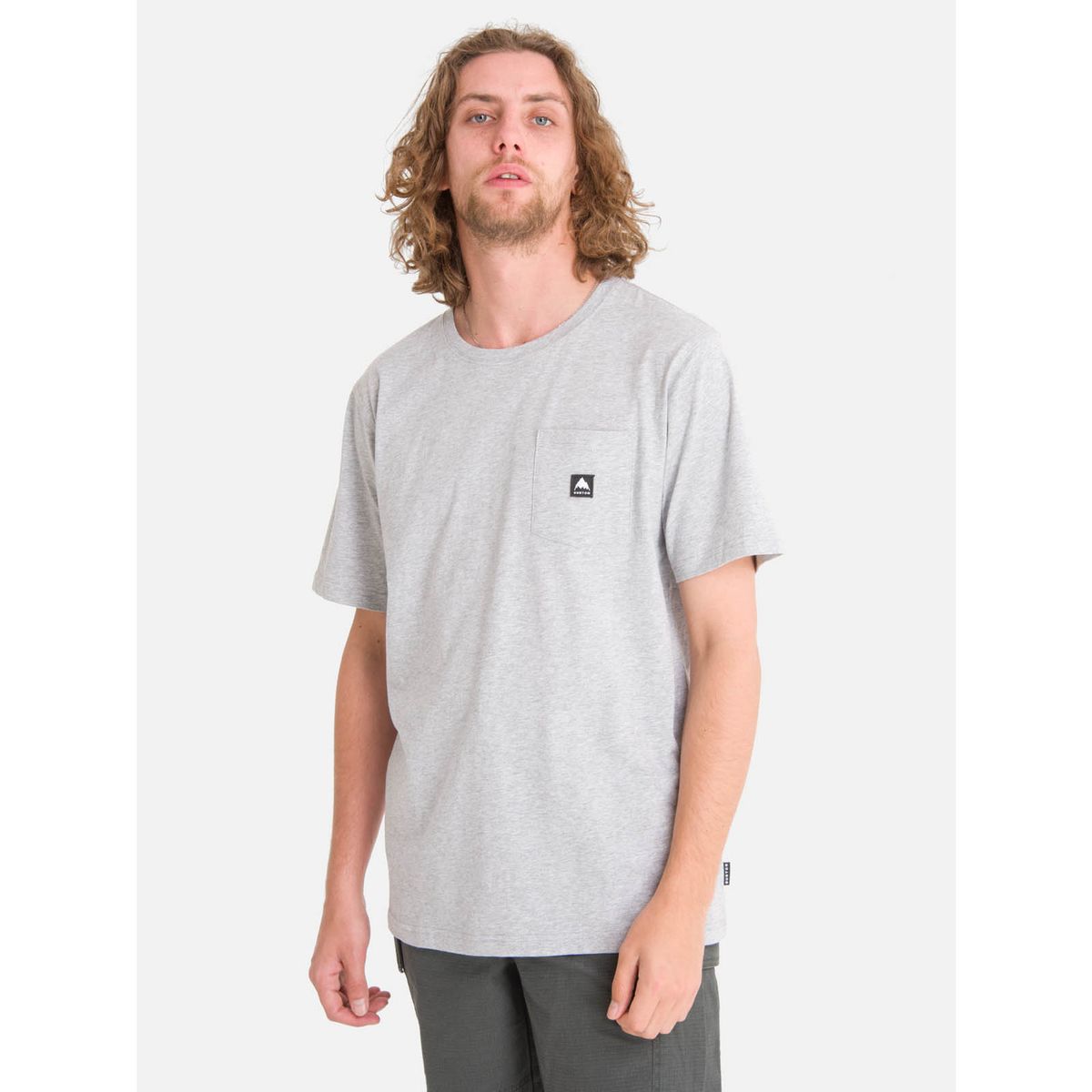 BURTON - Polera mc Hombre Colfax tee Gris BURTON
