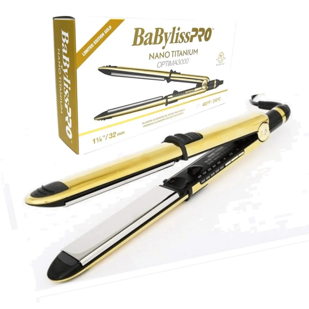 BABYLISS PRO - Plancha Optima 3000 Gold