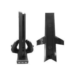 GENERICO - Base Verticar Soporte Para PS4 y PS4 Slim con Ventiladores