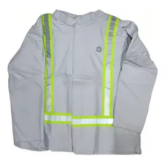 SAFE - Chaqueta Para Soldador De Cuero Kp Creflectante