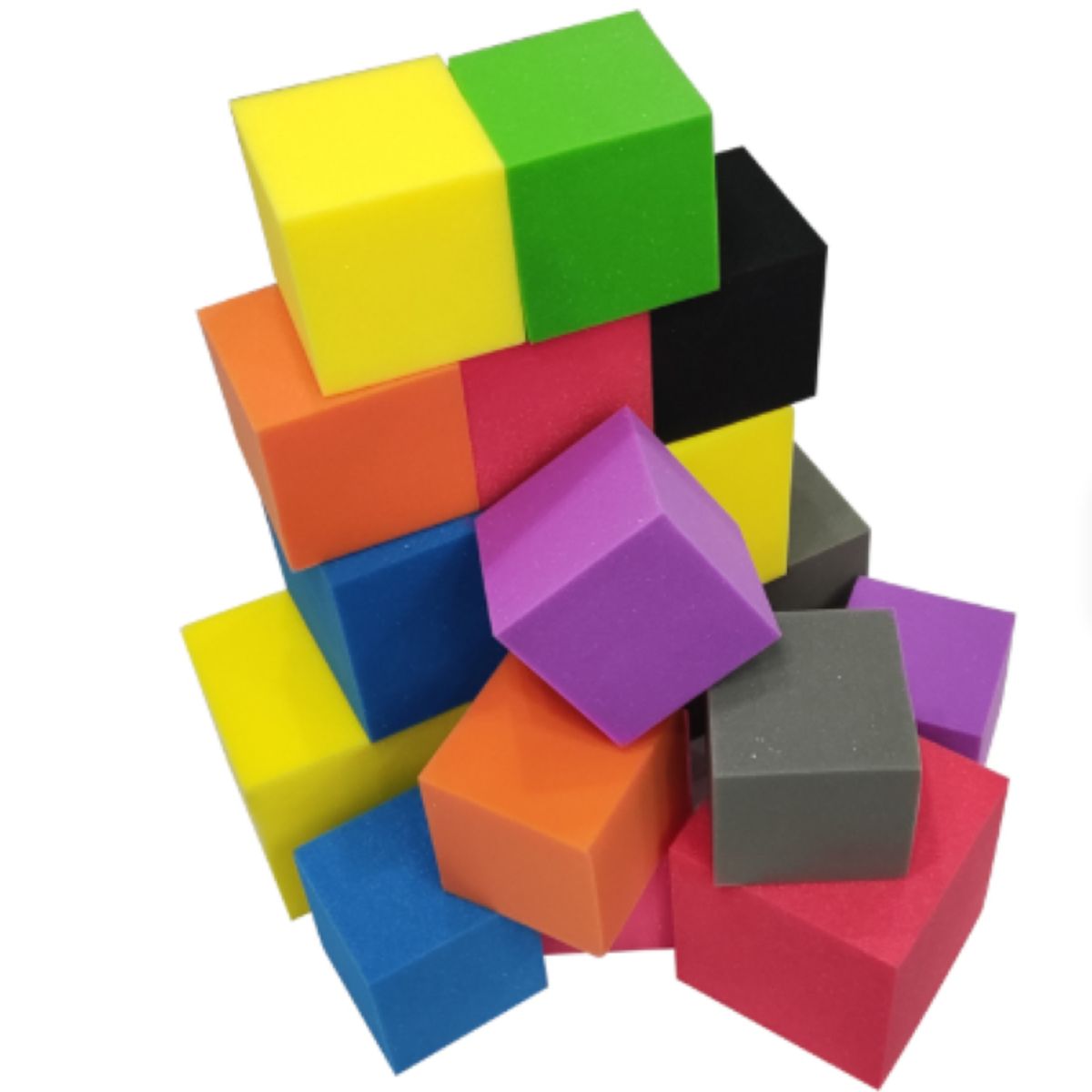 GENERICO - Cubo De Esponja 50pcs 15cmx15cm Piscina Juegos Didacticos