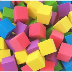 GENERICO - Cubo De Esponja 25 pcs 15cmx15cm Piscina Juegos Didacticos