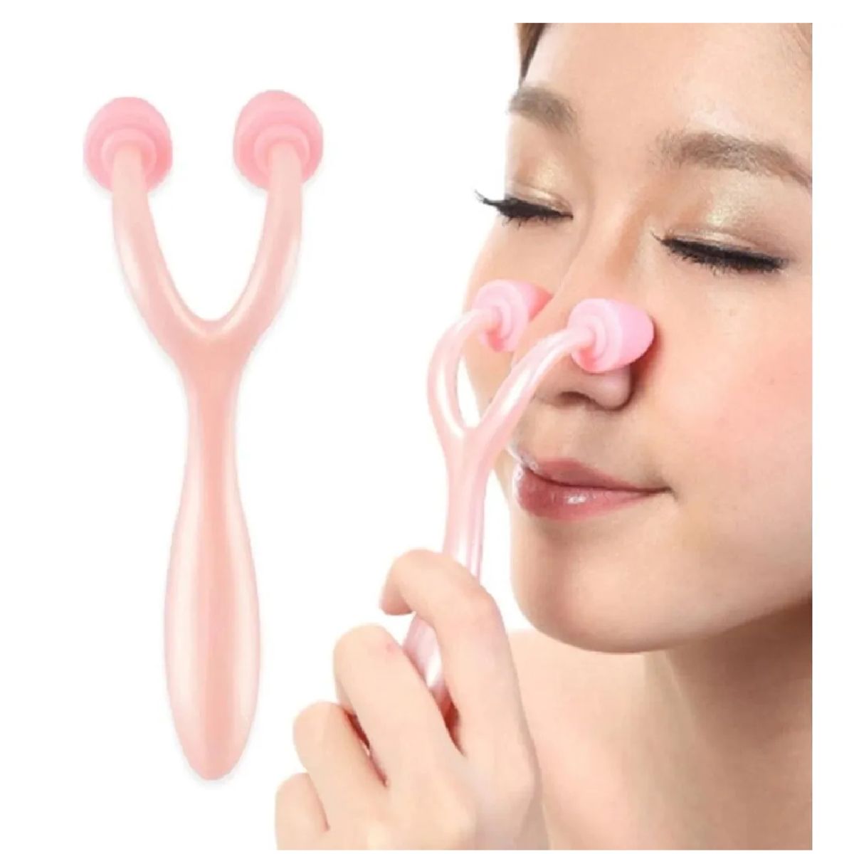 GENERICO - Masajeador Y Perfilador De Nariz Rodillos Adelgazante