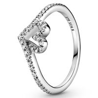 Anillo Corazón Deseo Brillante Mujer