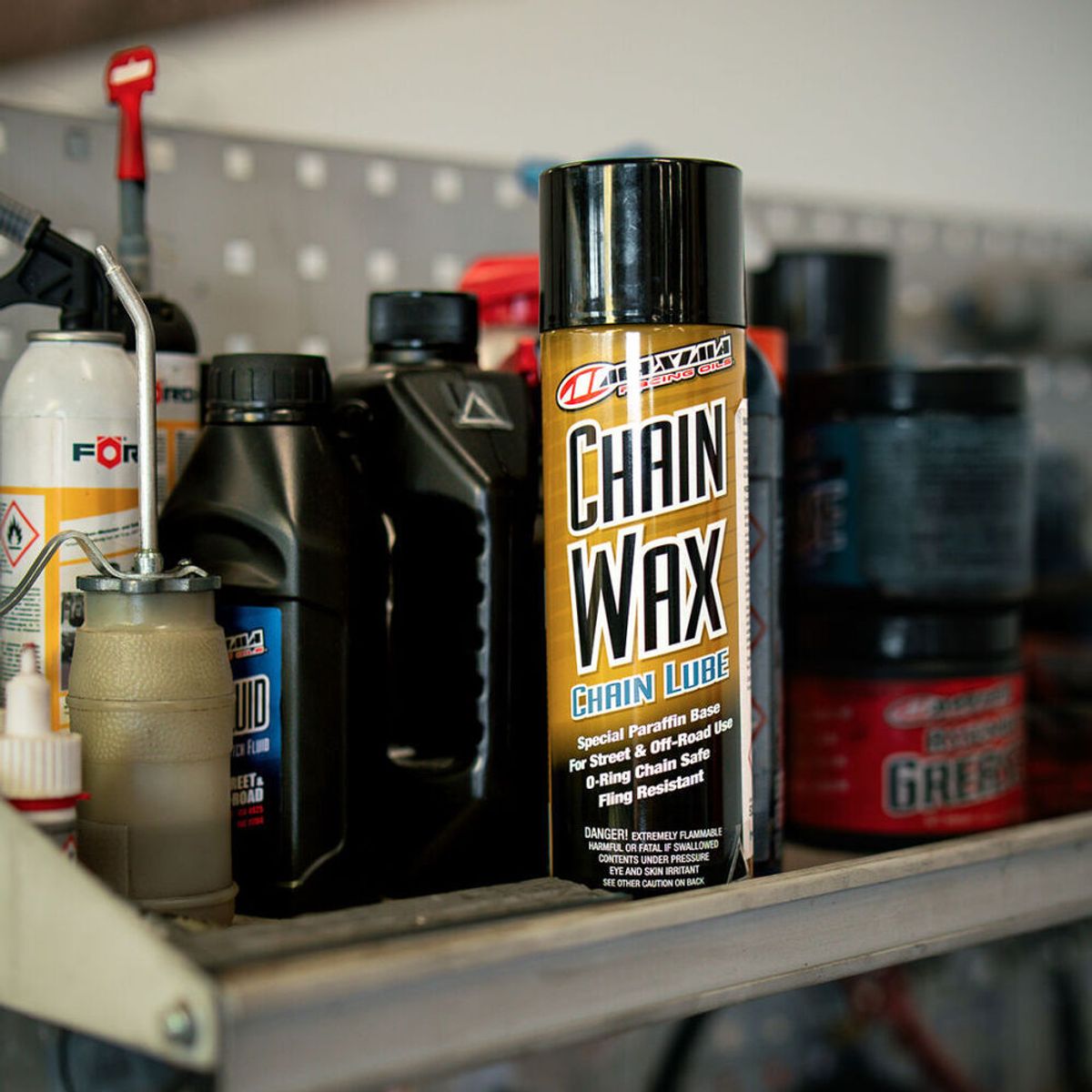 GENERICO - Lubricante Cadena Moto Chain Lube Wax Máxima 535ml