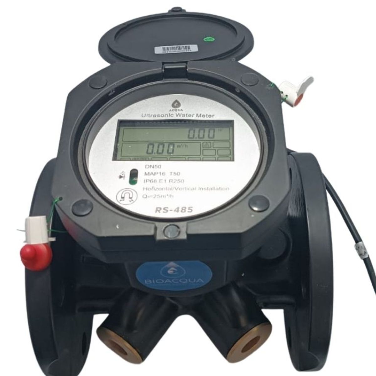 GENERICO - Caudalimetro Digital Contador De Agua Dn80 Con Bateria