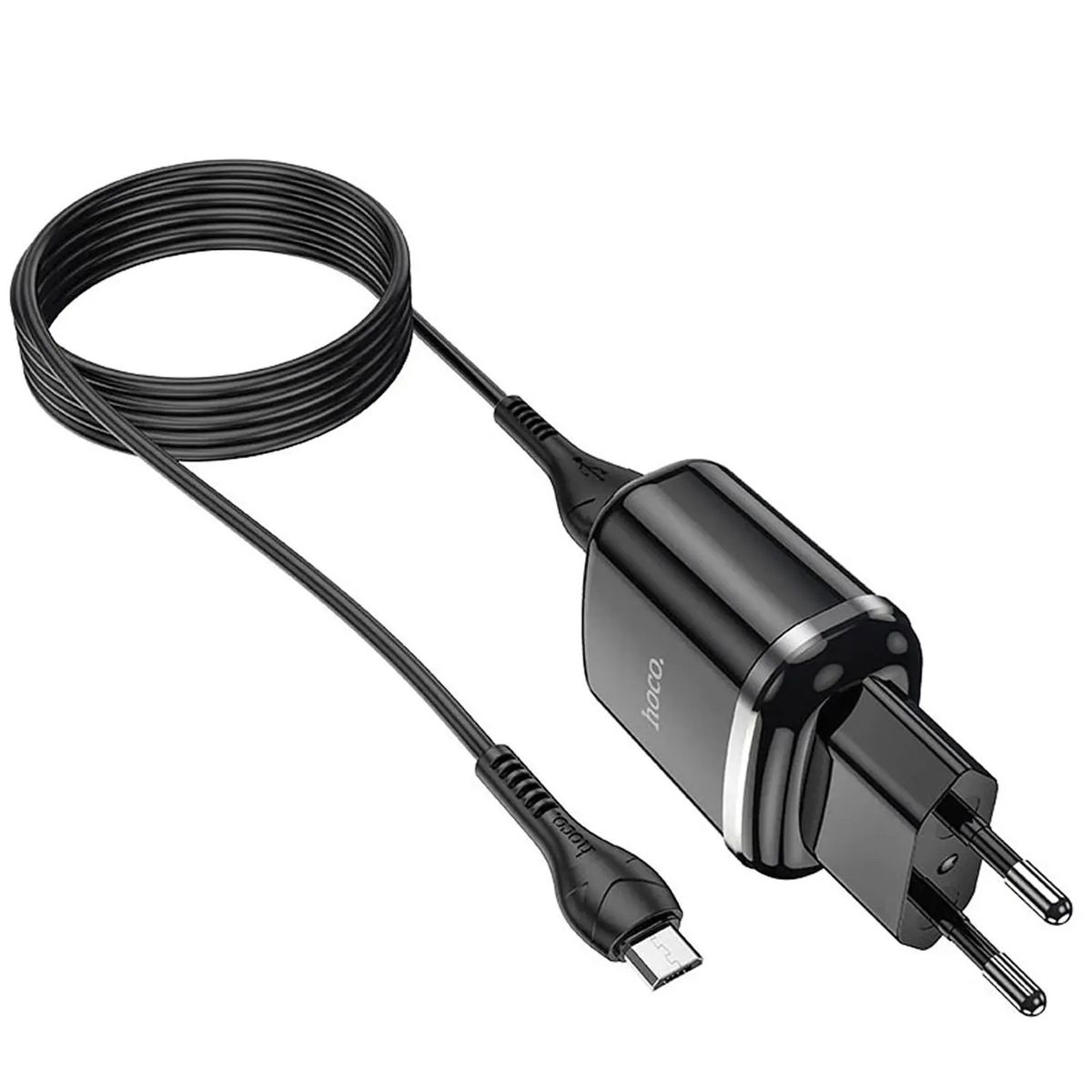 HOCO - HOCO N4 Aspiring + Cargador mural doble puerto con cable micro USB