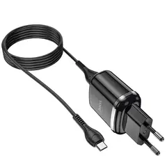 HOCO - N4 Aspiring + Cargador mural doble puerto con cable micro USB