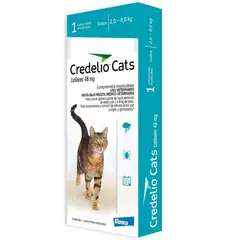 ELANCO - Credelio Antiparasitario Externo Gatos 2-8 Kg X 1 Comp