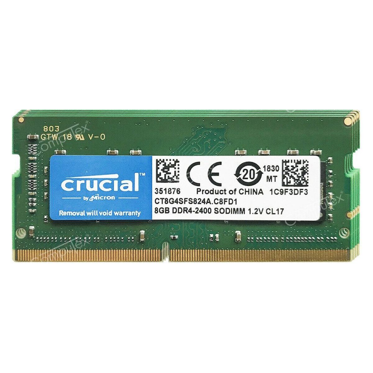 CRUCIAL - Memoria Ram Crucial 8Gb Ddr4 2400Mhz Sodimm