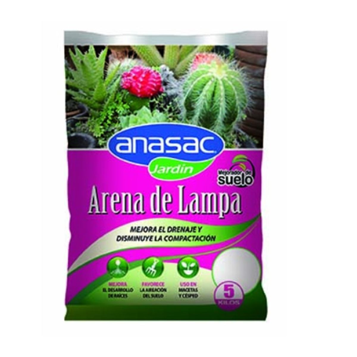 ANASAC - Sustrato Arena Lampa 5 Kg