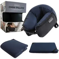 GENERICO - Almohada Cojín De Viaje 3 en1 De Espuma Viscoelástica