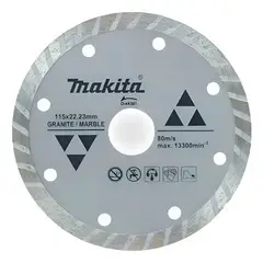 GENERICO - Disco Diamantado 4 12 para Granito y Mármol Makita