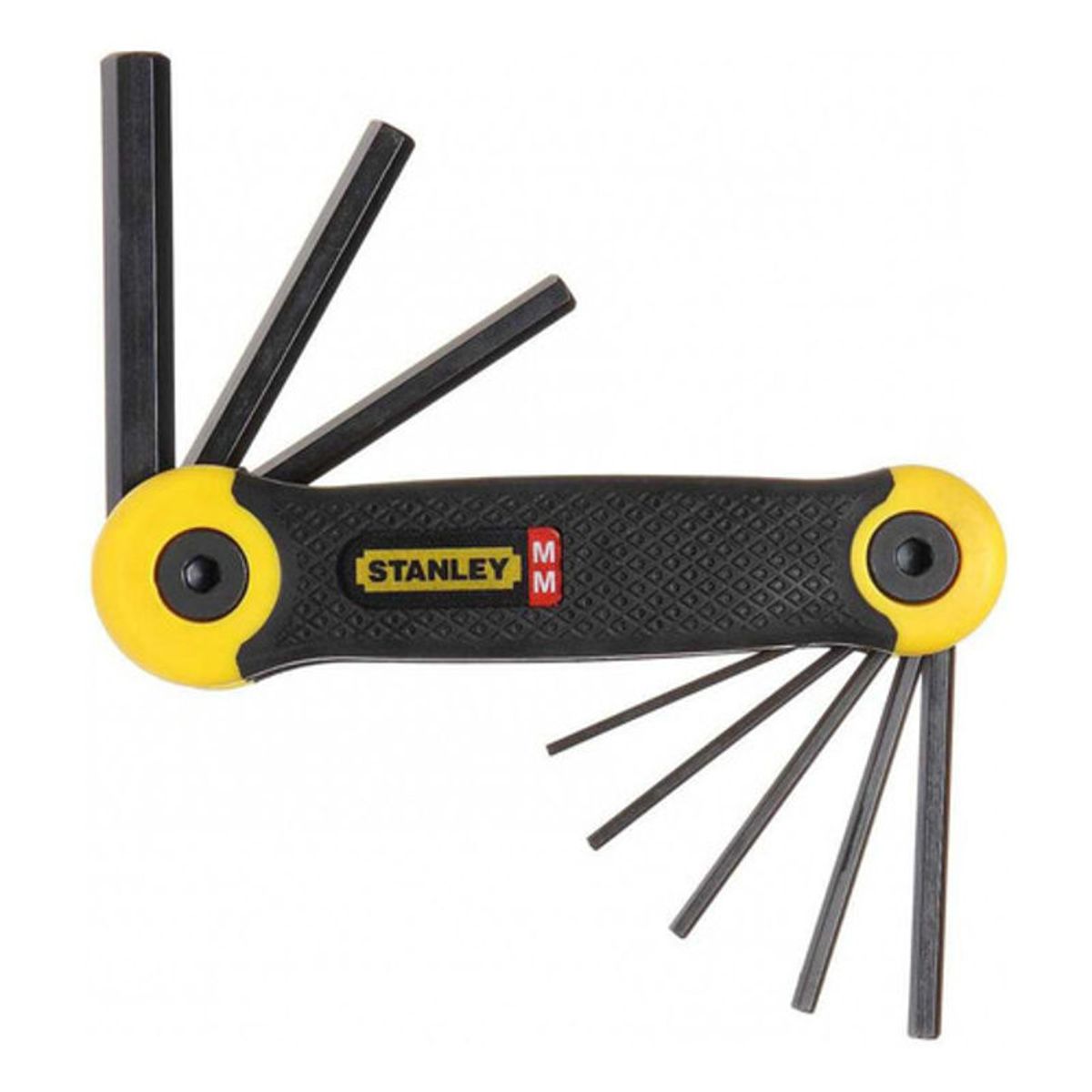 GENERICO - Juego 8 Llaves Allen Hexagonal Pro Stanley 69-264