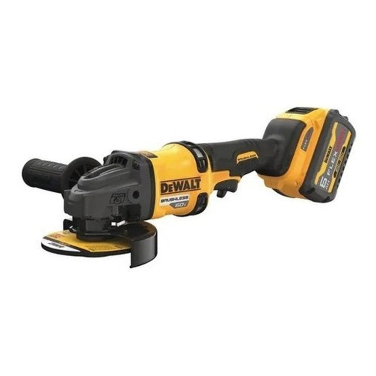 GENERICO - Kit Esmeril Angular Inalambrico 60V DeWalt DCG418T2-B2