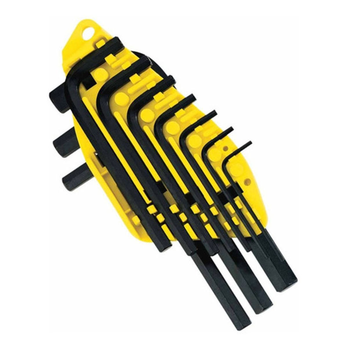 GENERICO - Juego 10 Llaves Allen Hexagonales Stanley 69-254