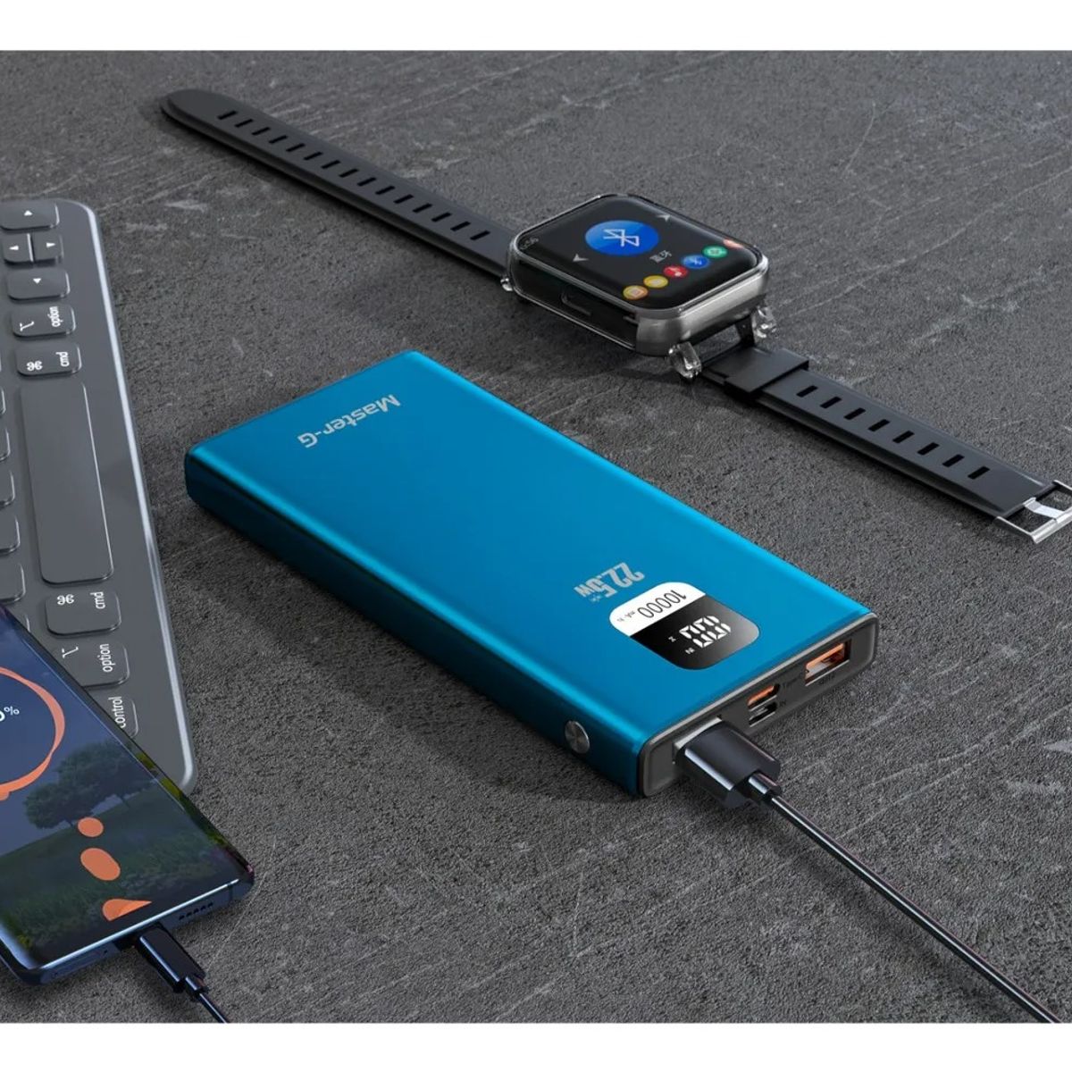 NO LOGO - Batería Externa Power Bank 10000 Mah 22.5w