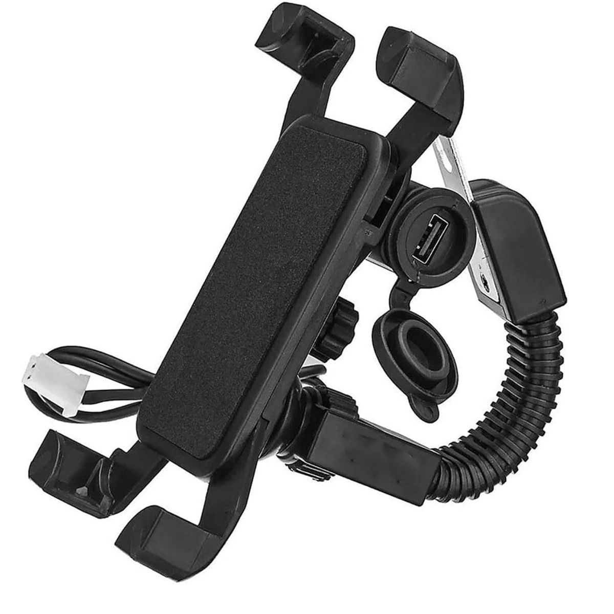 NO LOGO - Porta Celular Para Motos Con Cargador Usb