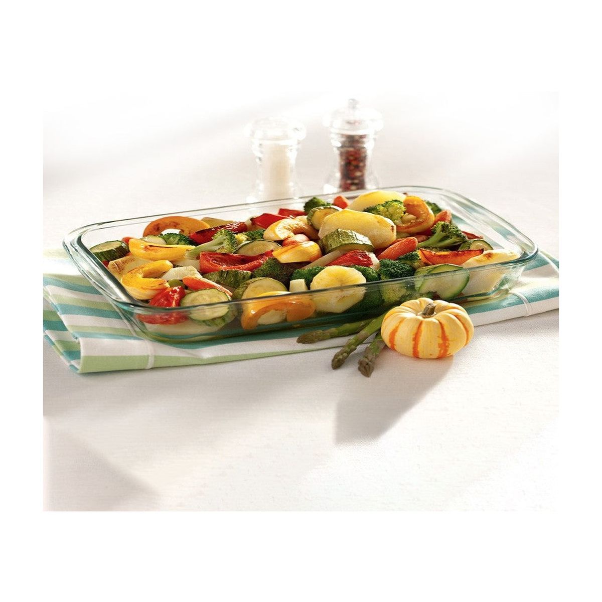 MARINEX - Asadera Rectangular Pequeña 1.6 Litros