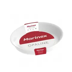 MARINEX - Pack 3 Fuente Asadera Opal Redonda 2 Litros Apta Microonda