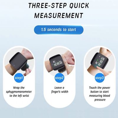 Imagen 2 del producto Monitor De Presión Arterial De Muñeca Con Voz Usb Recargable