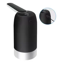 NO LOGO - Bomba Agua Dispensador Agua Automática Usb Recargable Negro