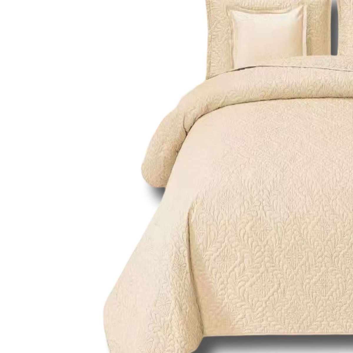 GENERICO - CUBRECAMA QUILT DELGADO CON 9 PIEZAS 2 PLAZAS 21.