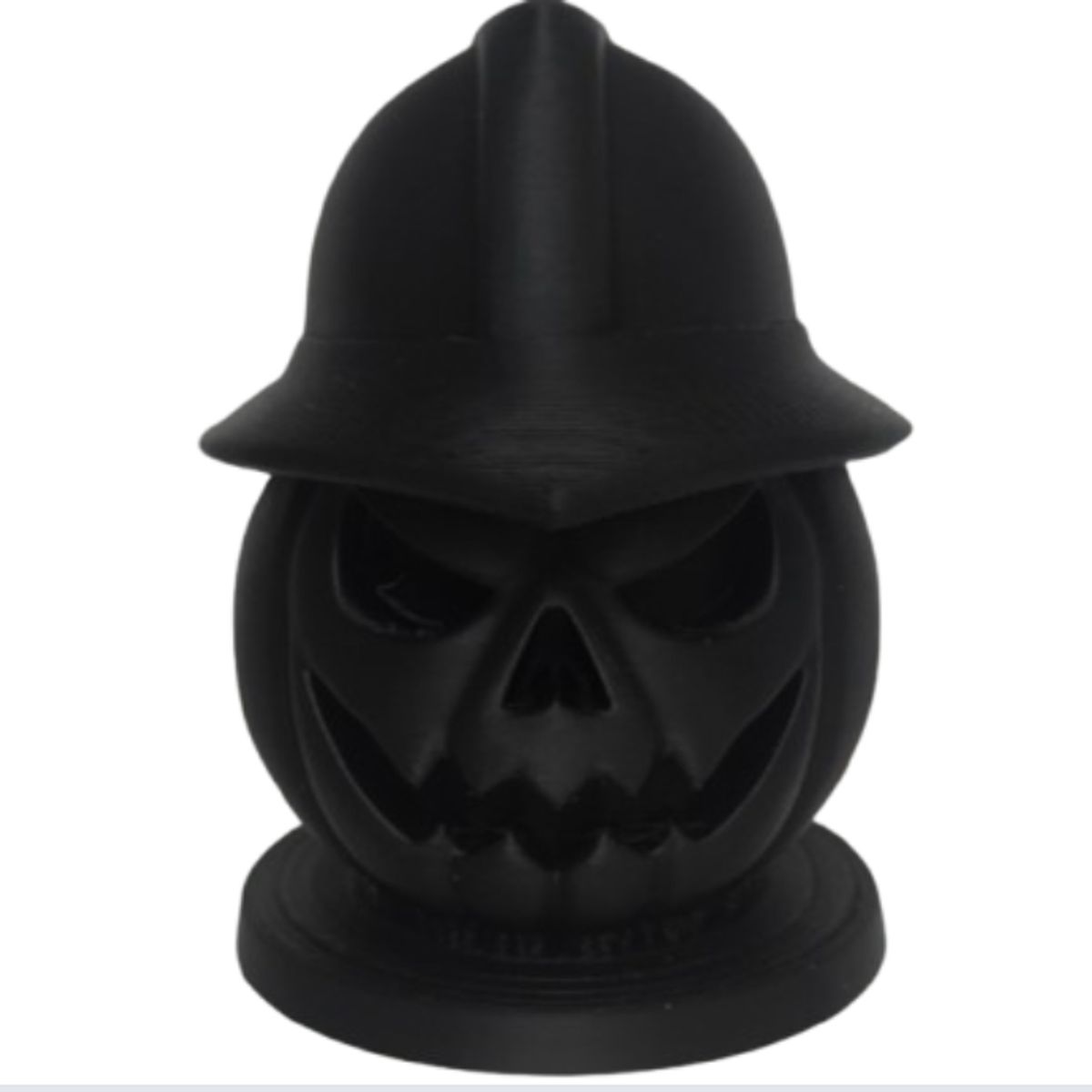 GENERICO - Figura decorativa de Calabaza Bombero  Halloween