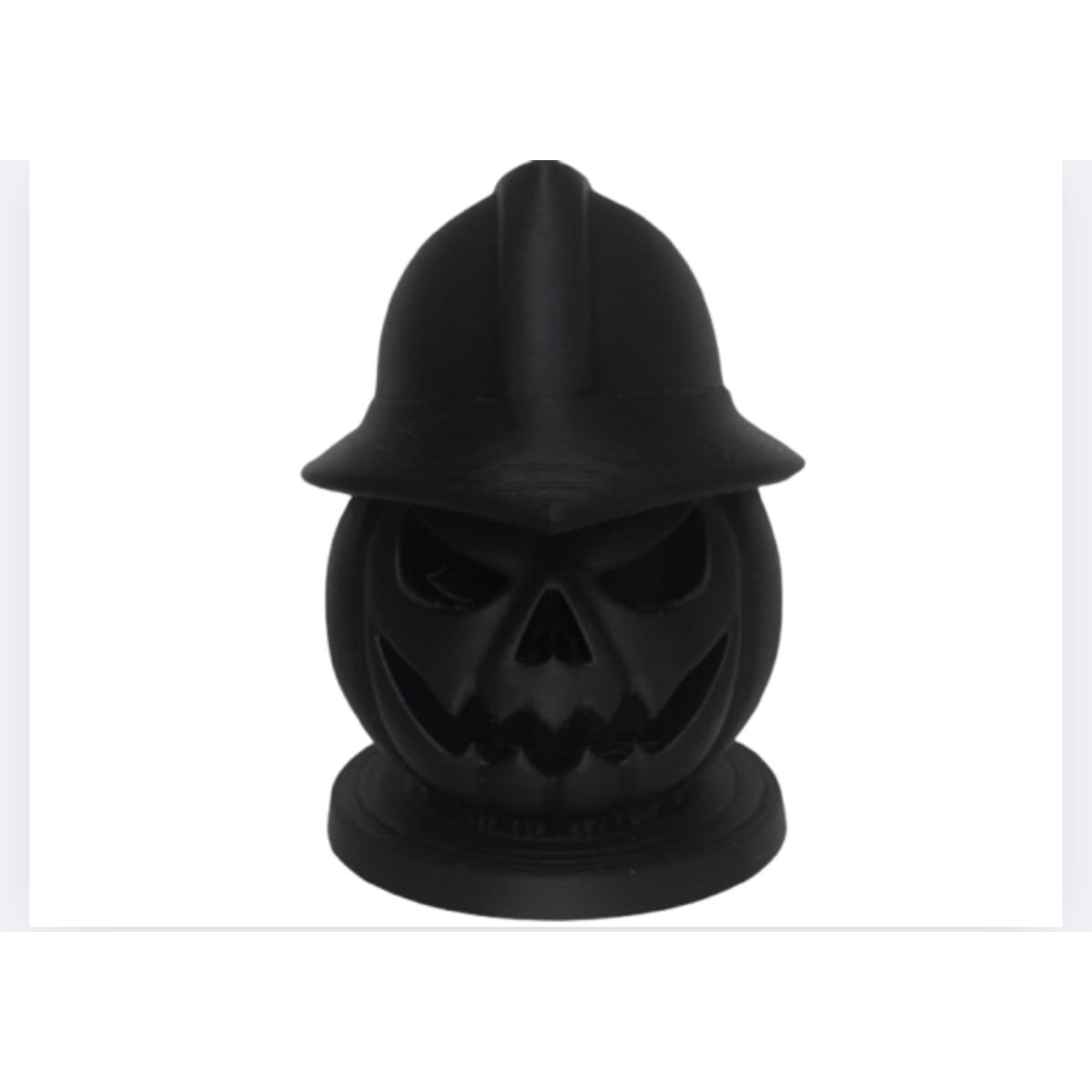 GENERICO - Figura decorativa de Calabaza Bombero  Halloween