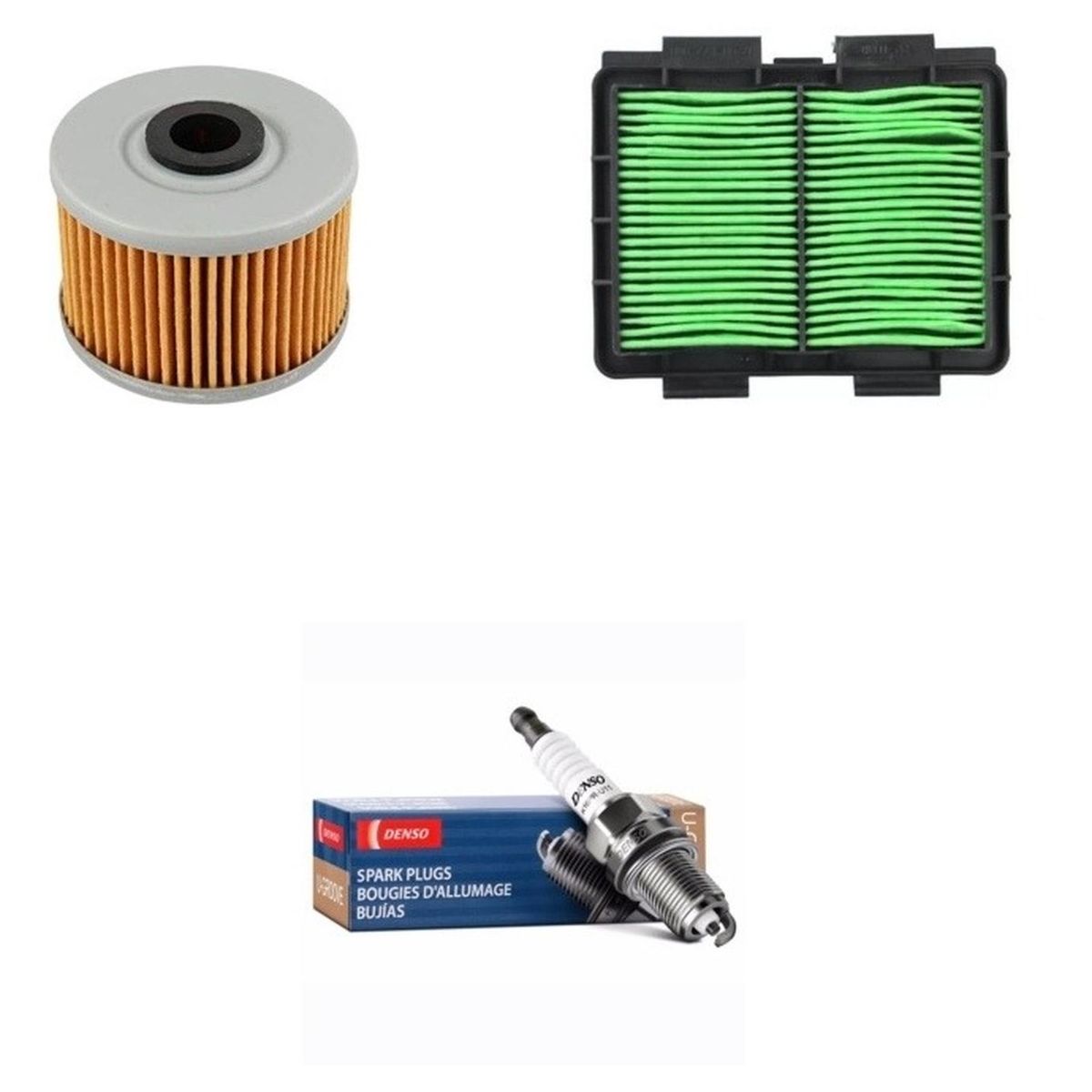 GENERICO - Kit Mantencion Honda Crf 250l (bujia+filtro+filtrodeaire)