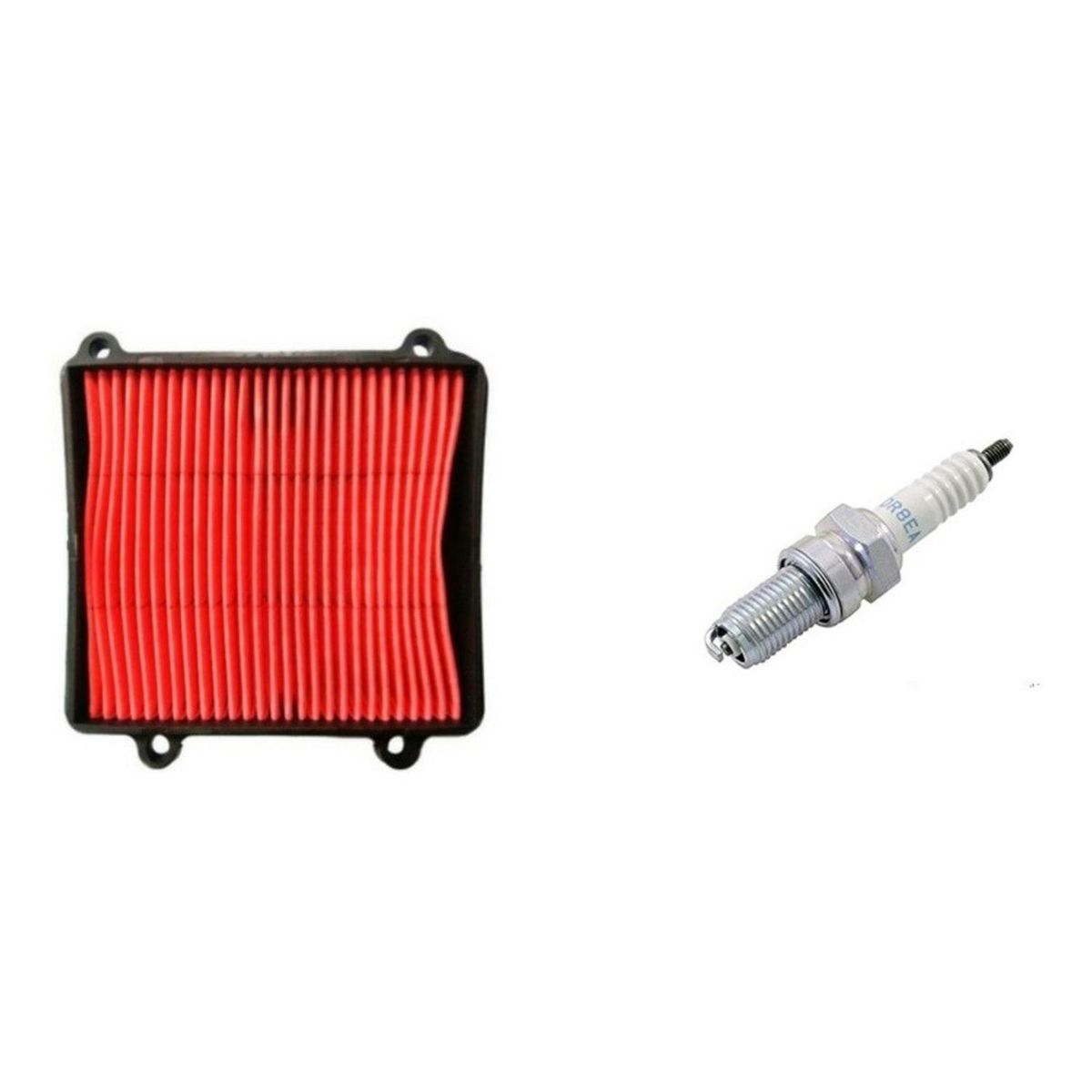 GENERICO - Kit Mantencion Para Moto Honda Xr 190l (filtro Aire + Bujia)