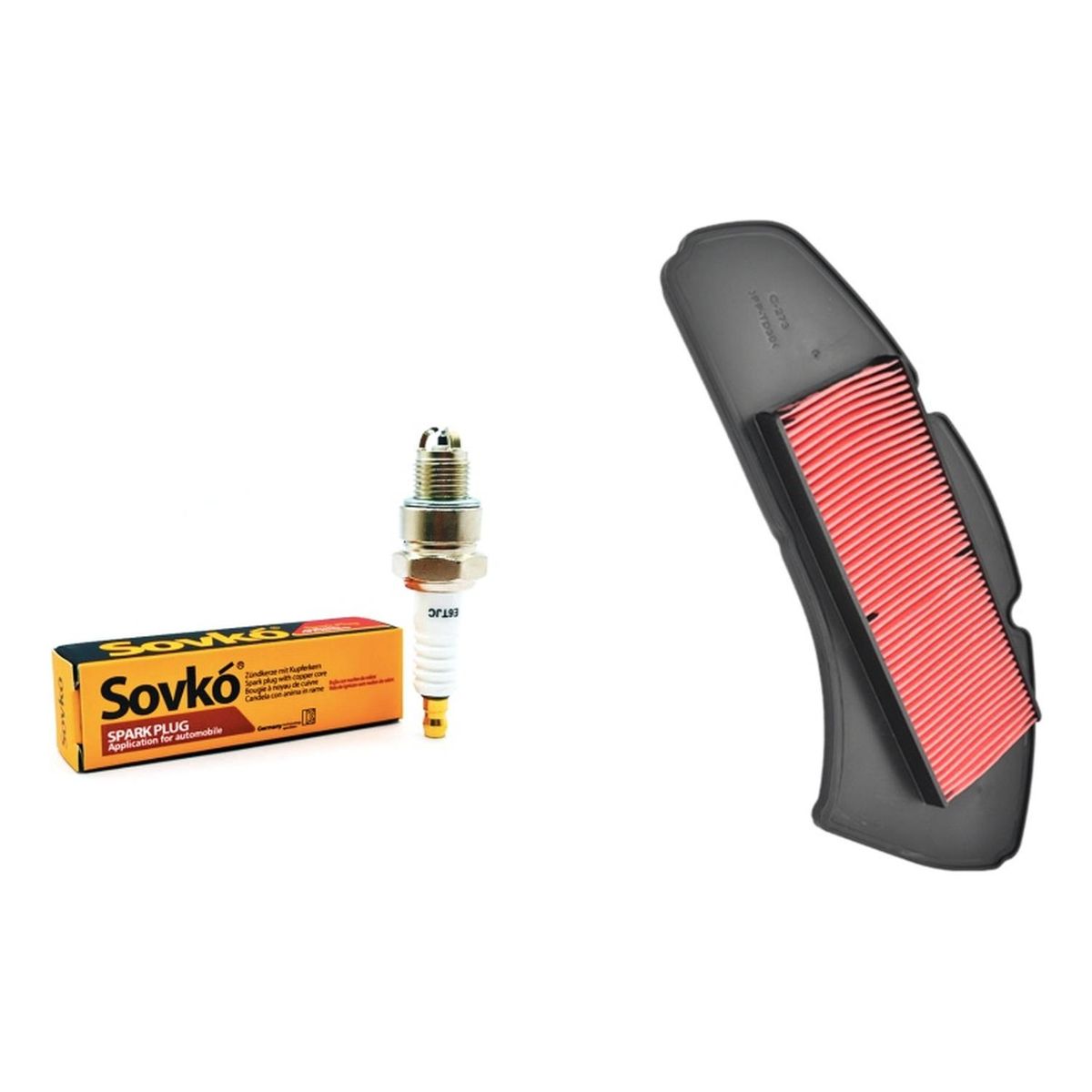 GENERICO - Kit Mantencion Yamaha Nmax 155 / Filtro Aire + Bujia (15-21)