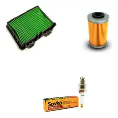 GENERICO - Kit Filtros Moto Svartpilen 200/250/401 (aire+aceite+bujia)