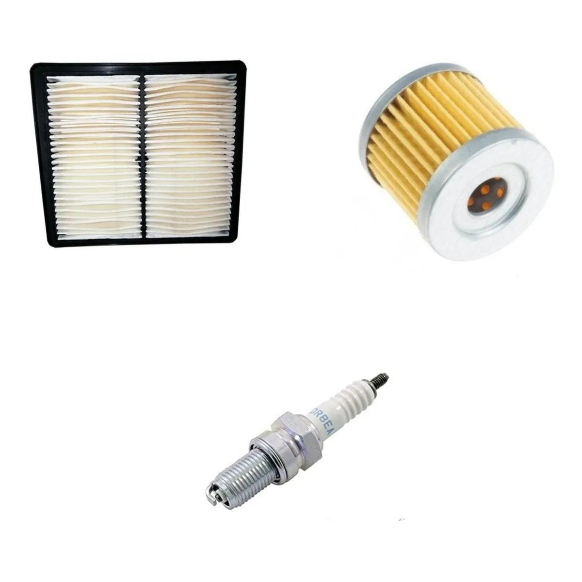 GENERICO - Kit Mantencion Suzuki Gixxer 150 Antigua (aire+bujia+filtro)