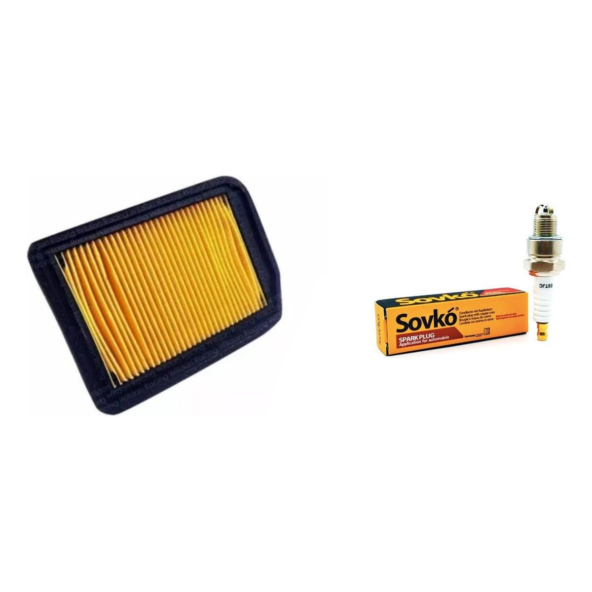 GENERICO - Kit Mantencion Moto Yamaha Xtz 150 / Bujia + Filtro De Aire