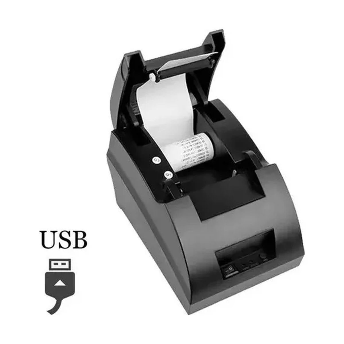 NO LOGO - Impresora Térmica Boletas Usb Rollo 58mm Tickets Recibo