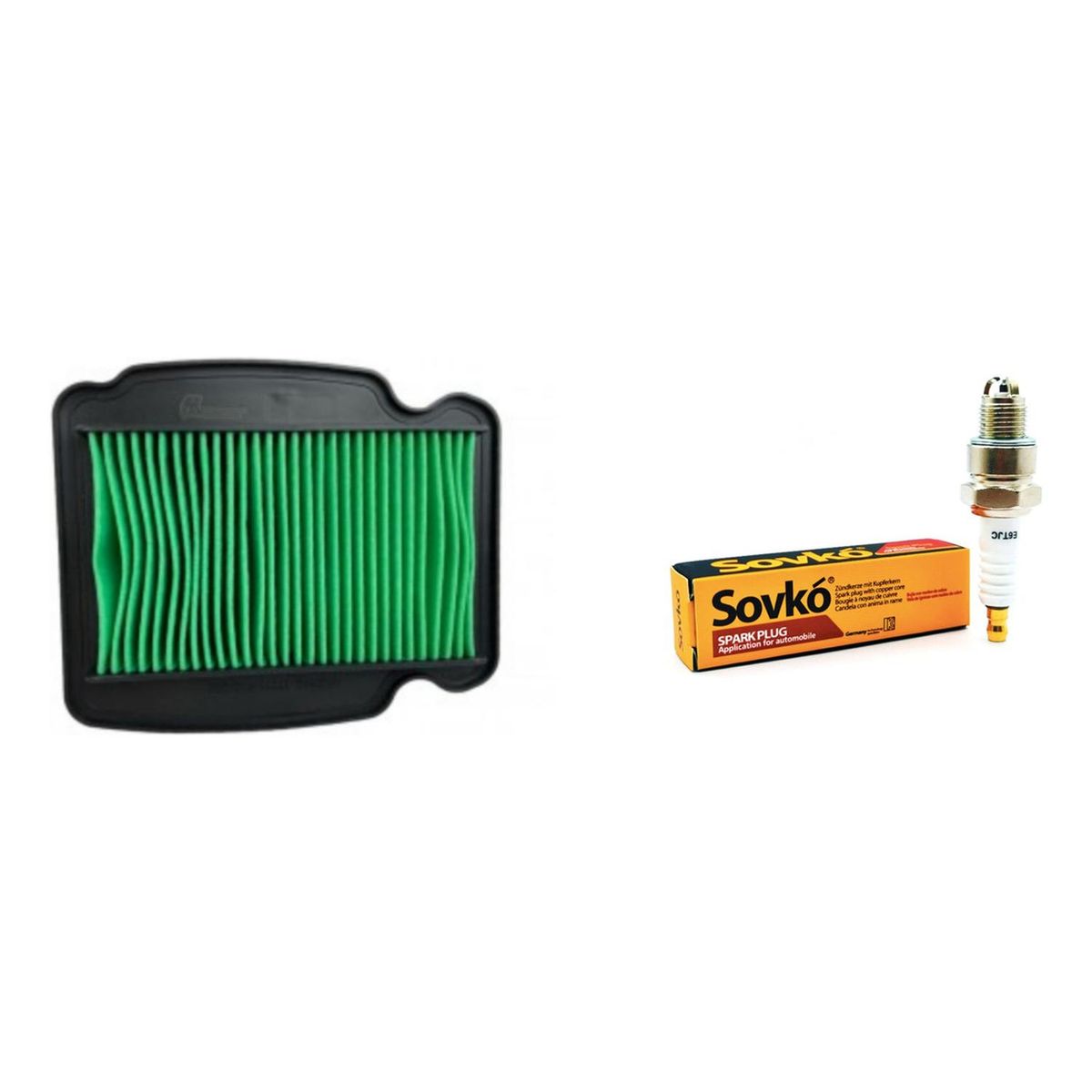 GENERICO - Kit Mantencion Moto Honda Xblade 160 / Bujia + Filtro Aire