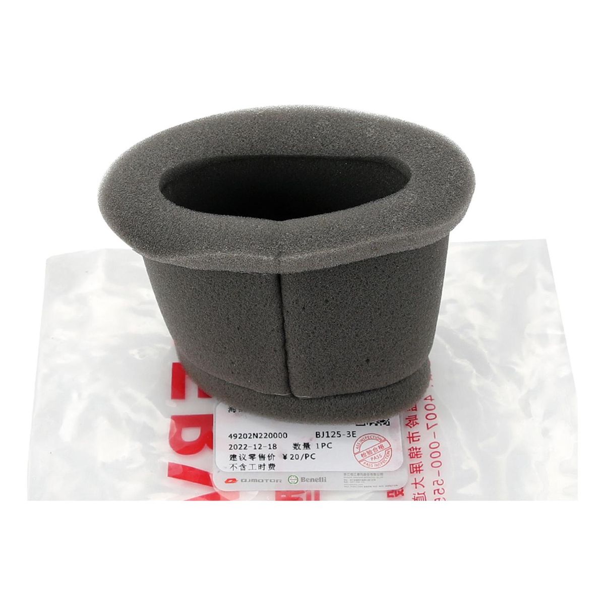 GENERICO - Filtro Aire Moto Benelli Tnt 135 Original